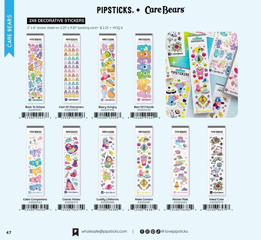 Pipsticks Annual Stickers Catalog Weekly Ad January 1 - December 31, 2026