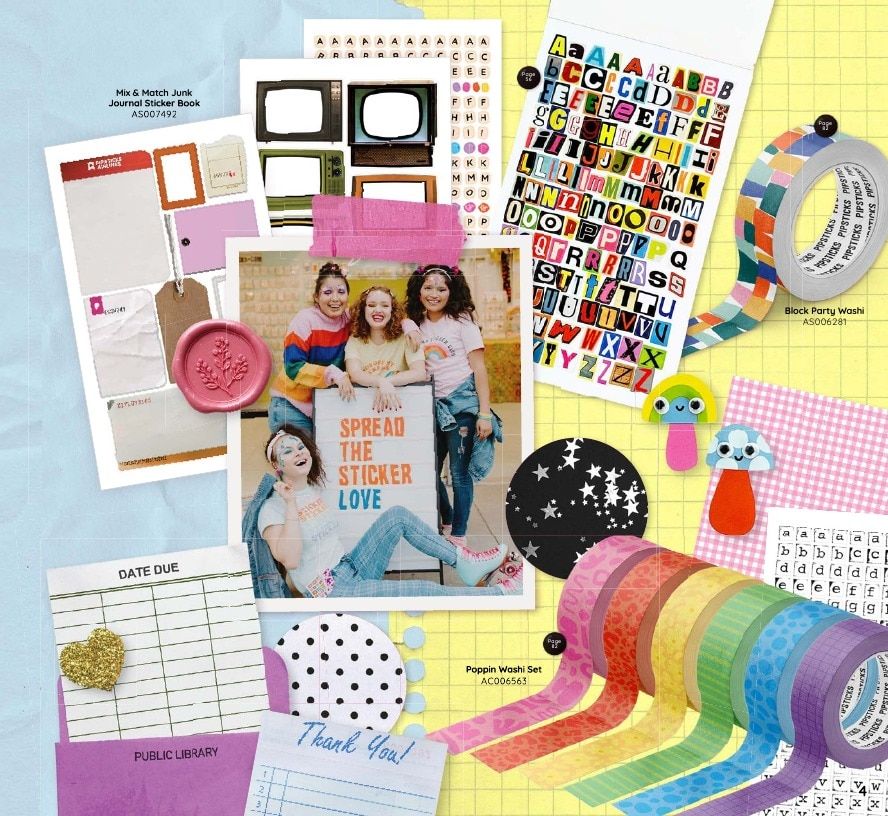 Pipsticks Annual Stickers Catalog Weekly Ad January 1 - December 31, 2026