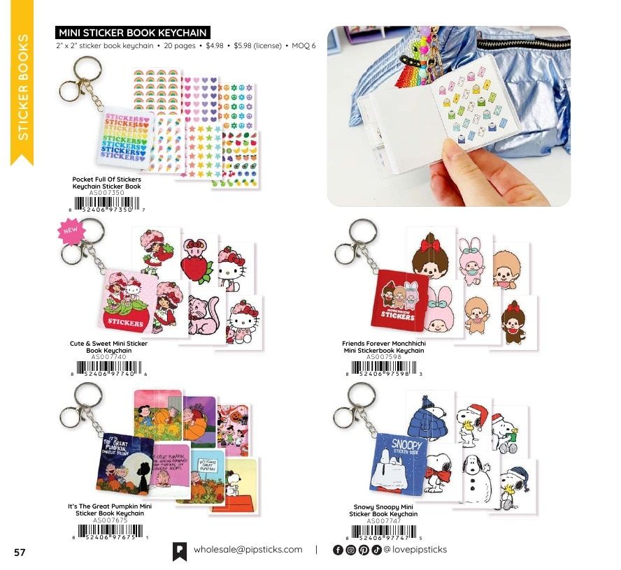 Pipsticks Annual Stickers Catalog Weekly Ad January 1 - December 31, 2026