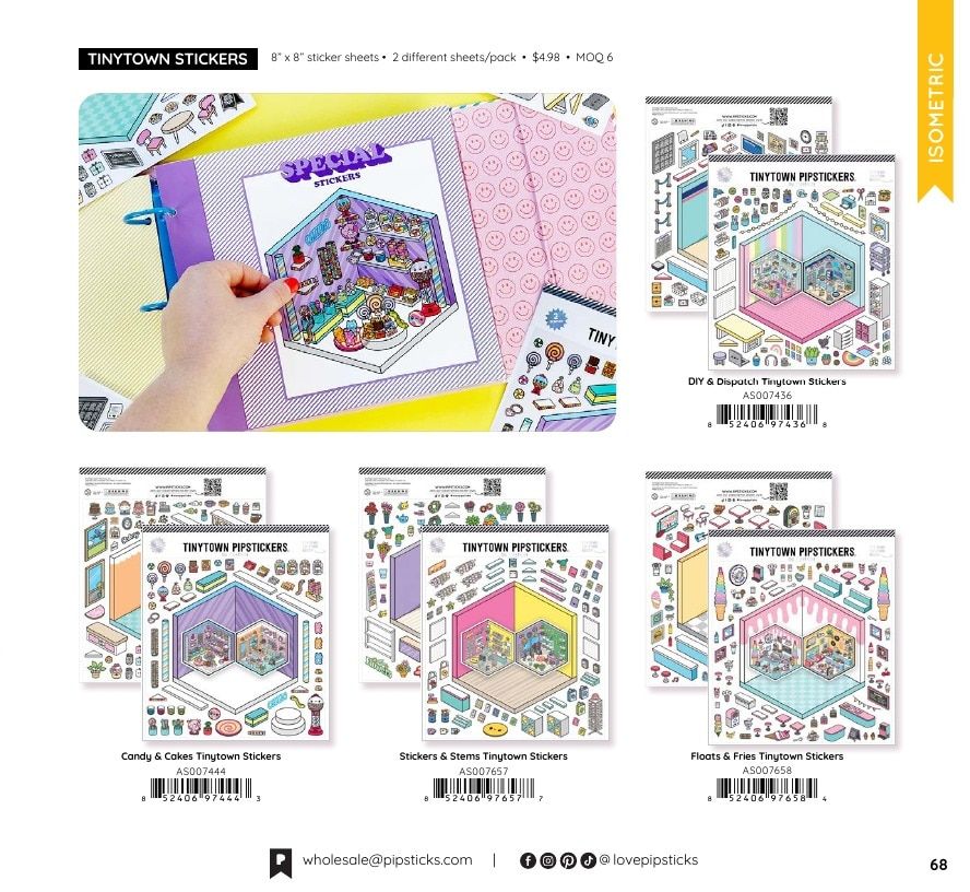 Pipsticks Annual Stickers Catalog Weekly Ad January 1 - December 31, 2026
