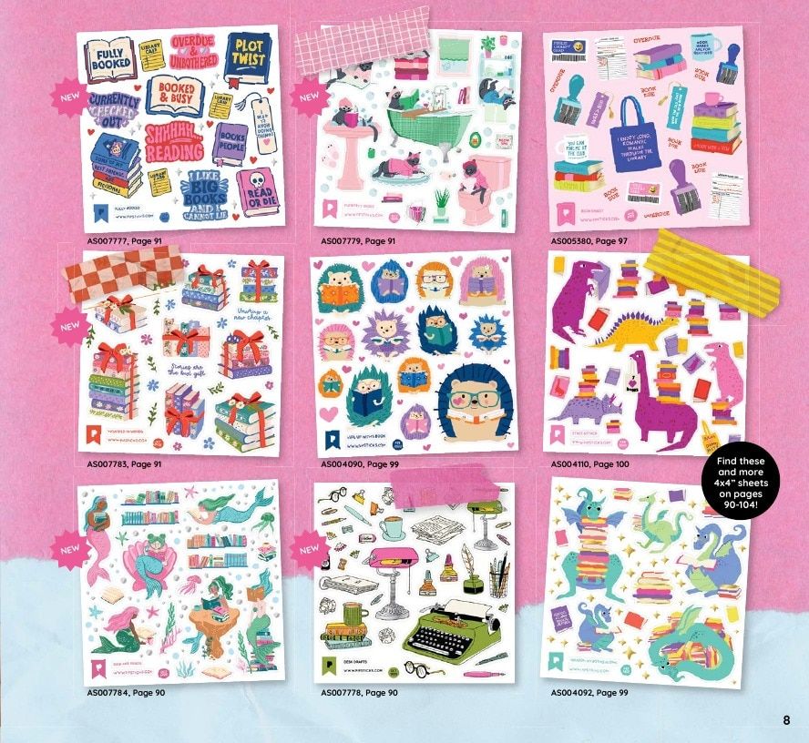 Pipsticks Annual Stickers Catalog Weekly Ad January 1 - December 31, 2026