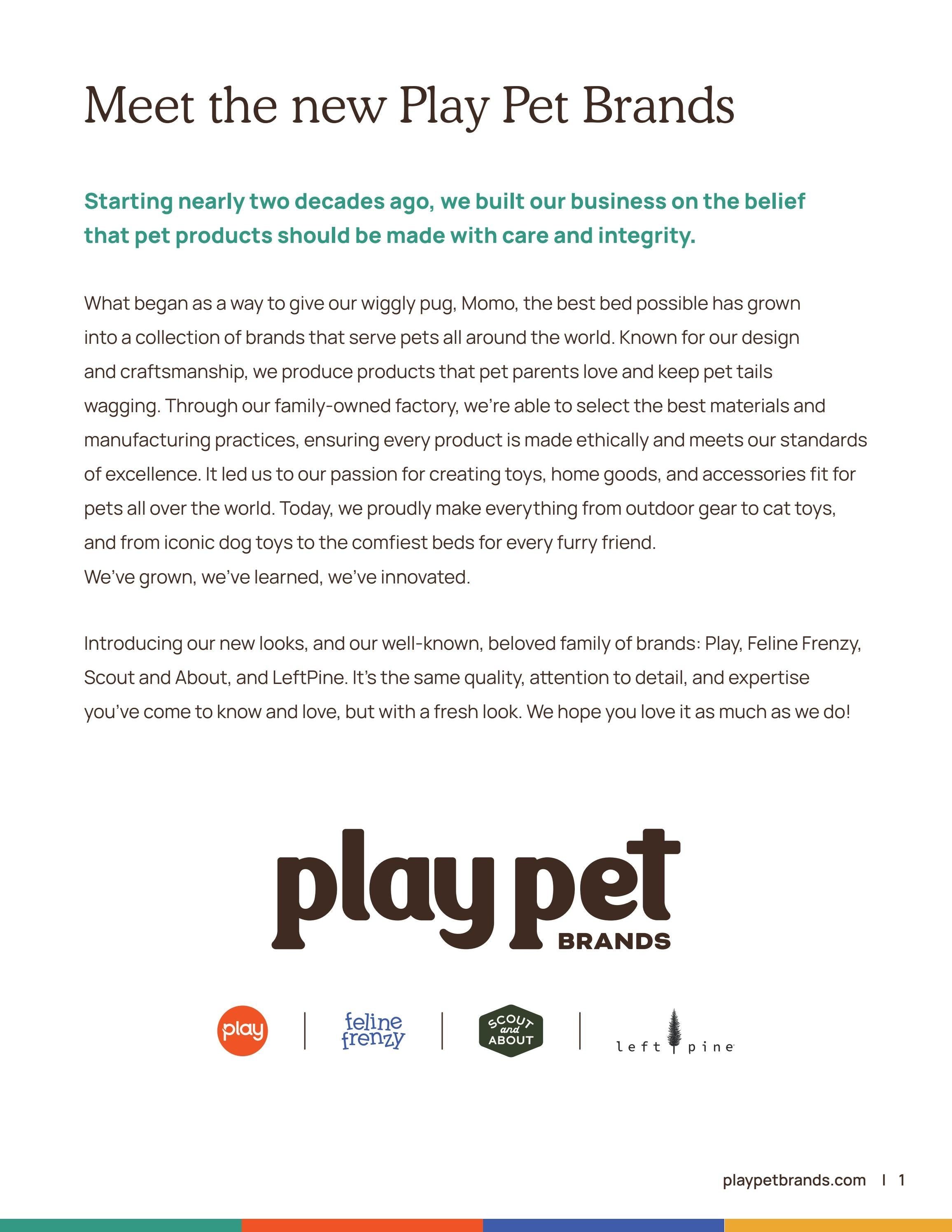 Play Pet Pet Products Catalog Weekly Ad January 1 - December 31, 2026