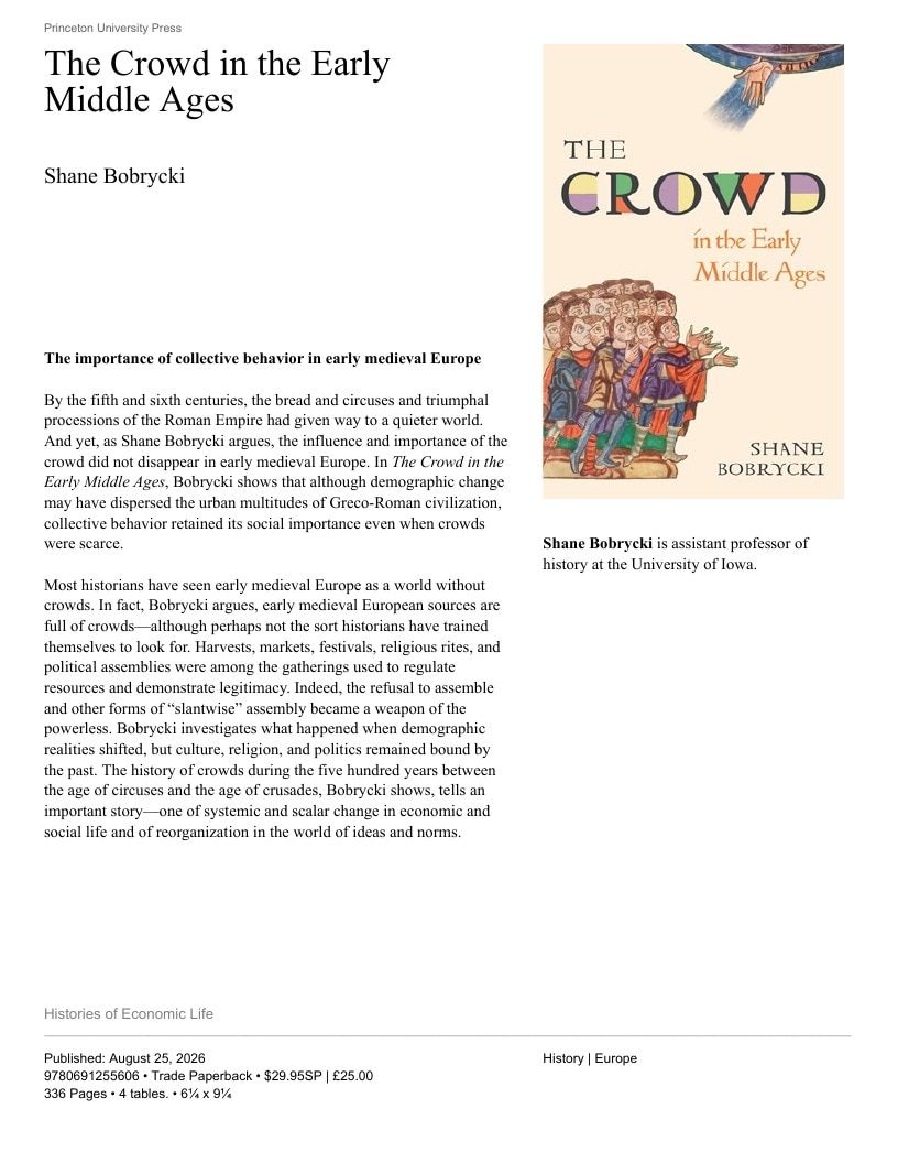 Princeton University Press Fall Book Catalog Weekly Ad January 1 - December 31, 2026