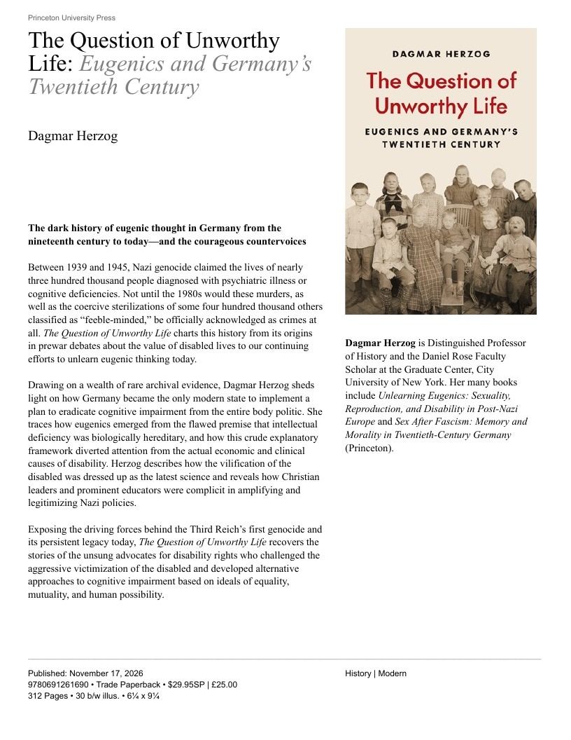 Princeton University Press Fall Book Catalog Weekly Ad January 1 - December 31, 2026