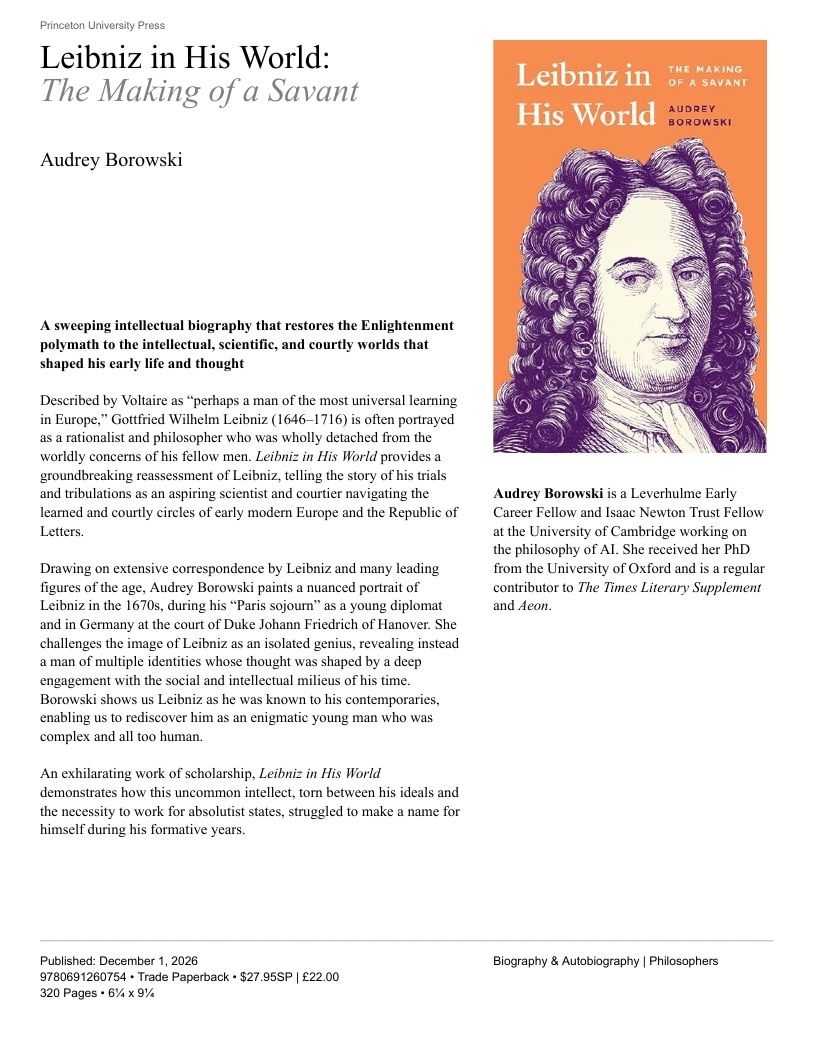 Princeton University Press Fall Book Catalog Weekly Ad January 1 - December 31, 2026