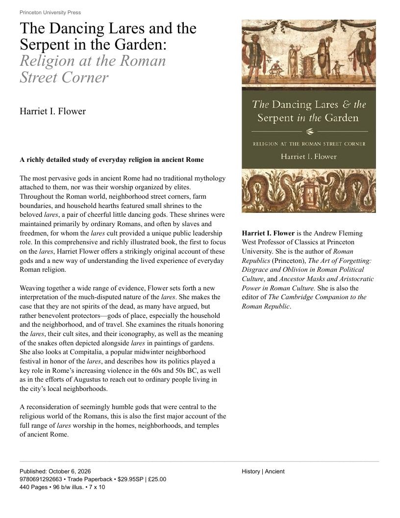 Princeton University Press Fall Book Catalog Weekly Ad January 1 - December 31, 2026