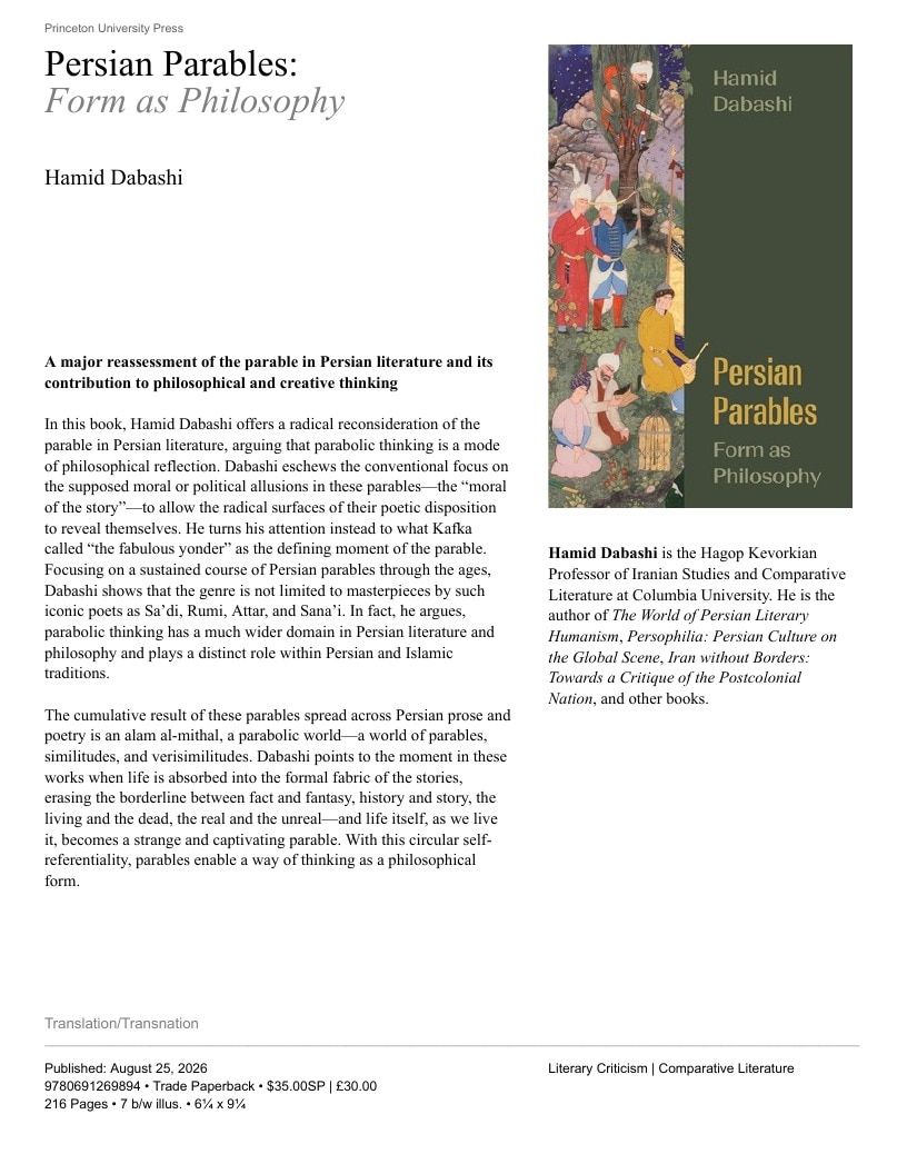 Princeton University Press Fall Book Catalog Weekly Ad January 1 - December 31, 2026