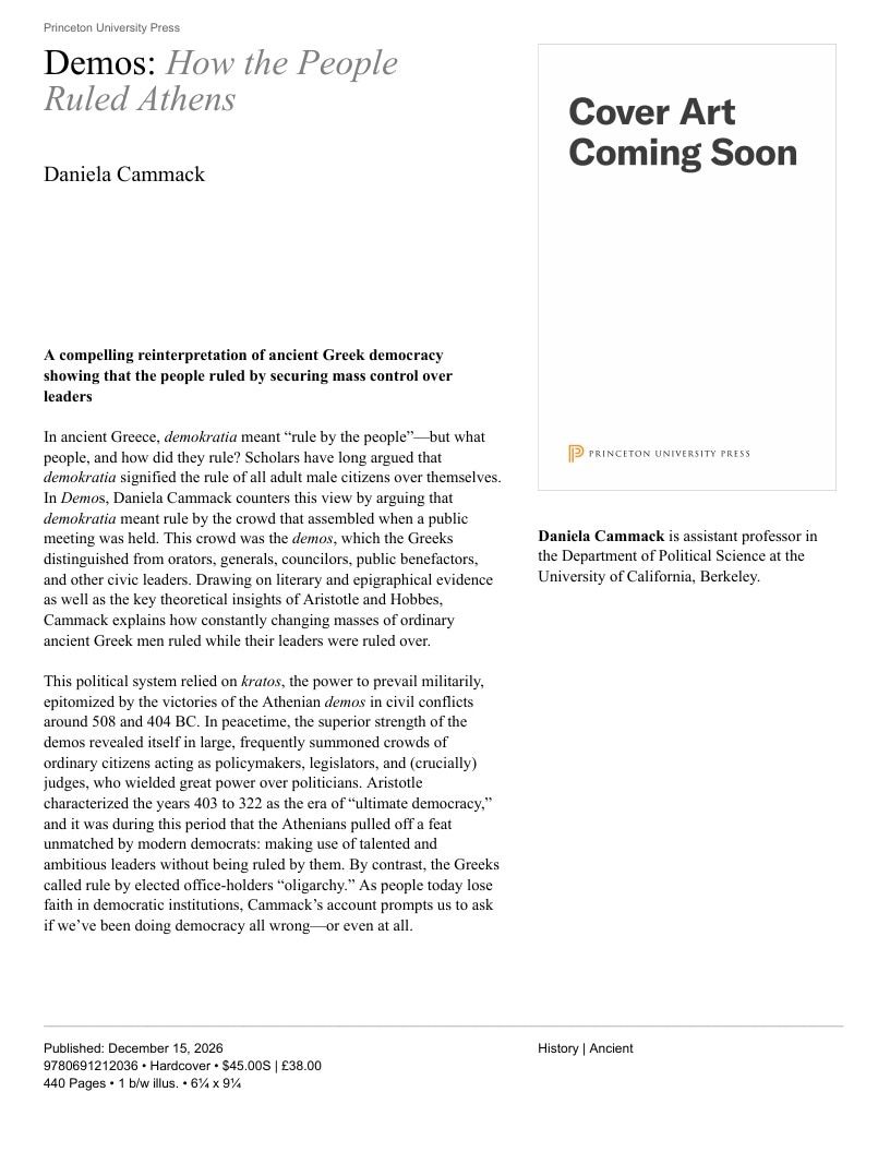 Princeton University Press Fall Book Catalog Weekly Ad January 1 - December 31, 2026