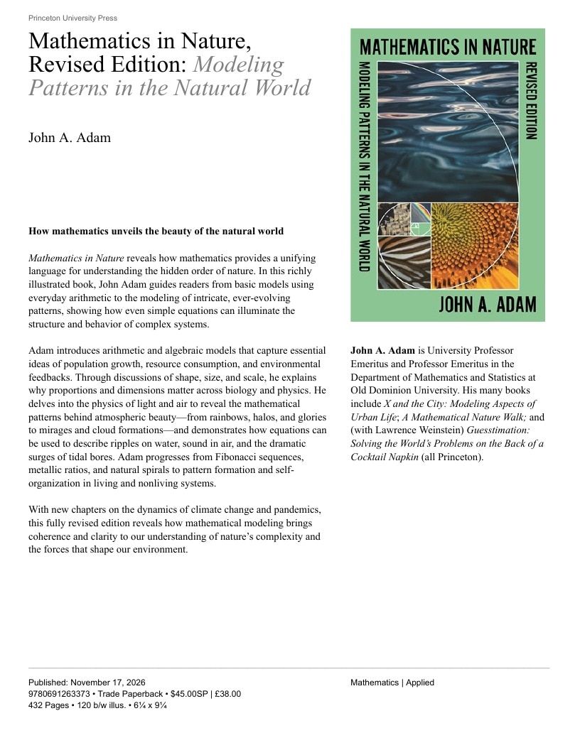 Princeton University Press Fall Book Catalog Weekly Ad January 1 - December 31, 2026