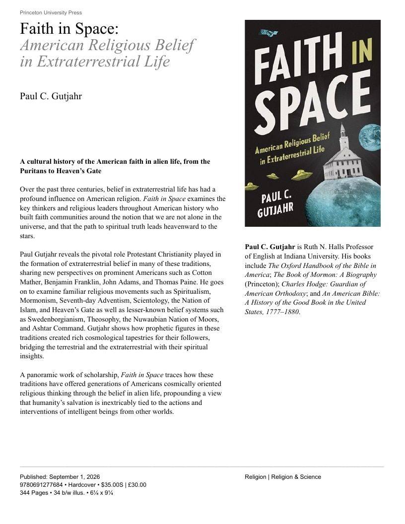 Princeton University Press Fall Book Catalog Weekly Ad January 1 - December 31, 2026