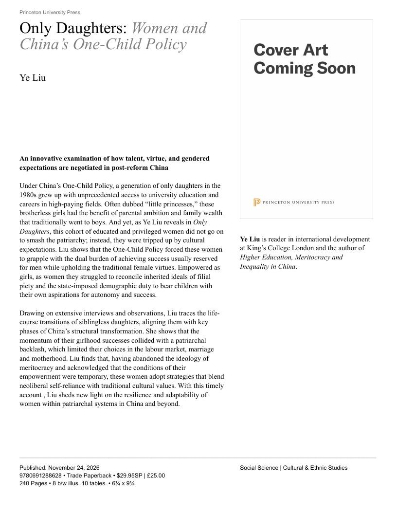 Princeton University Press Fall Book Catalog Weekly Ad January 1 - December 31, 2026