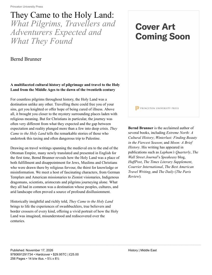 Princeton University Press Fall Book Catalog Weekly Ad January 1 - December 31, 2026