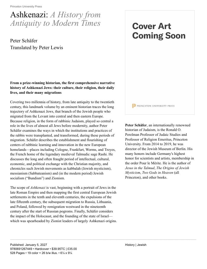 Princeton University Press Fall Book Catalog Weekly Ad January 1 - December 31, 2026