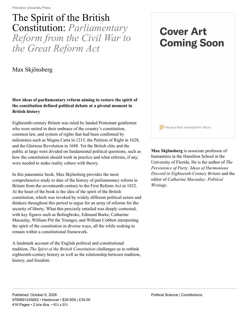 Princeton University Press Fall Book Catalog Weekly Ad January 1 - December 31, 2026