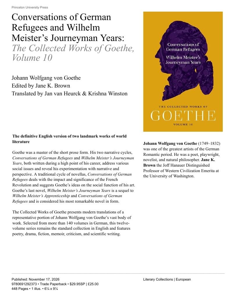 Princeton University Press Fall Book Catalog Weekly Ad January 1 - December 31, 2026