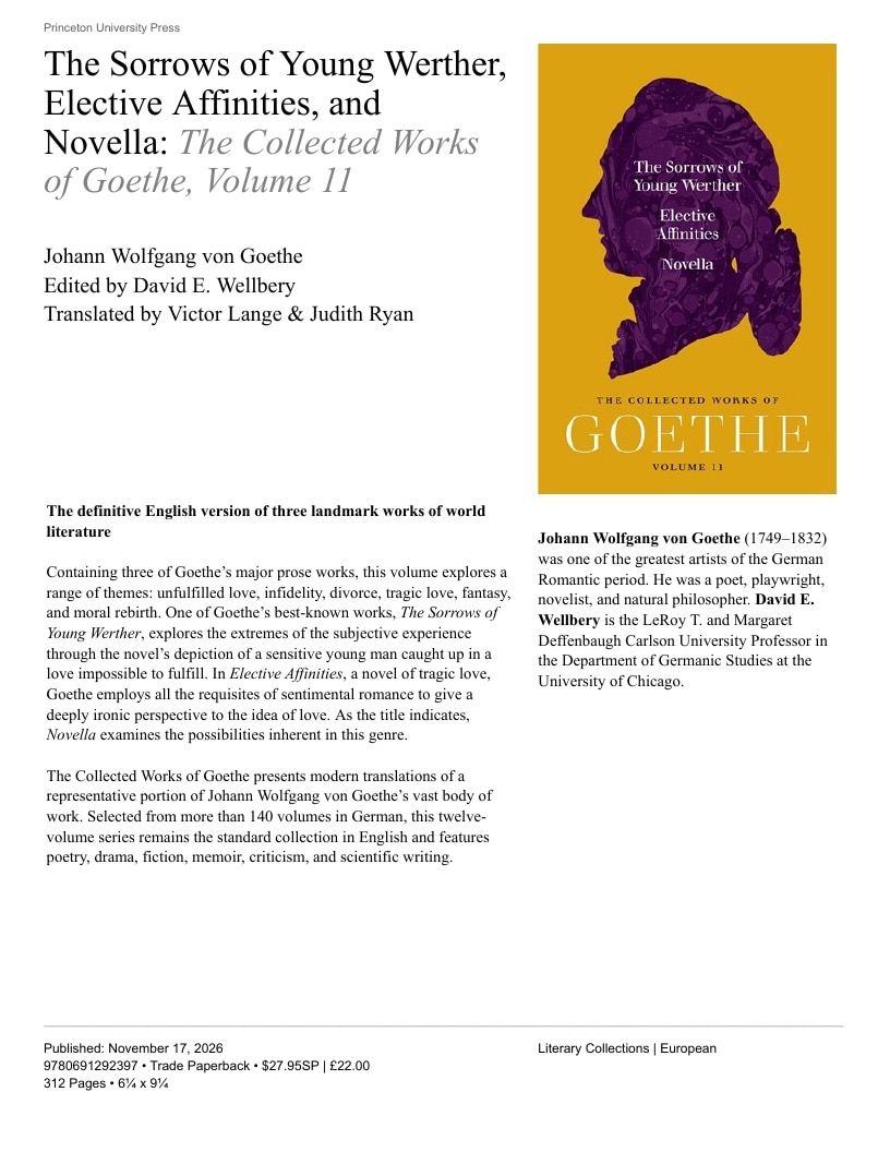 Princeton University Press Fall Book Catalog Weekly Ad January 1 - December 31, 2026