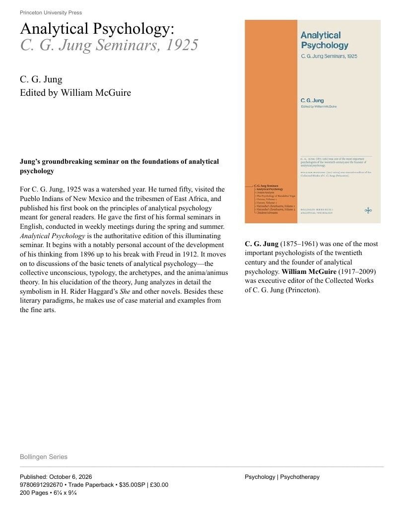 Princeton University Press Fall Book Catalog Weekly Ad January 1 - December 31, 2026