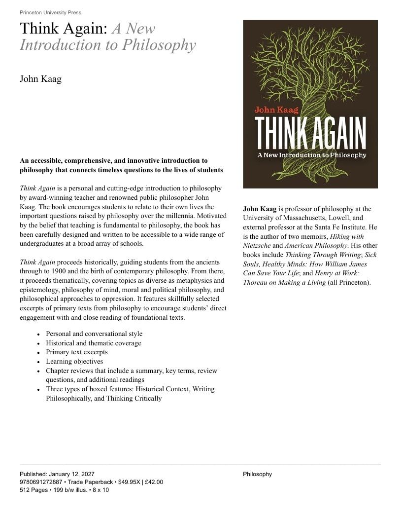 Princeton University Press Fall Book Catalog Weekly Ad January 1 - December 31, 2026
