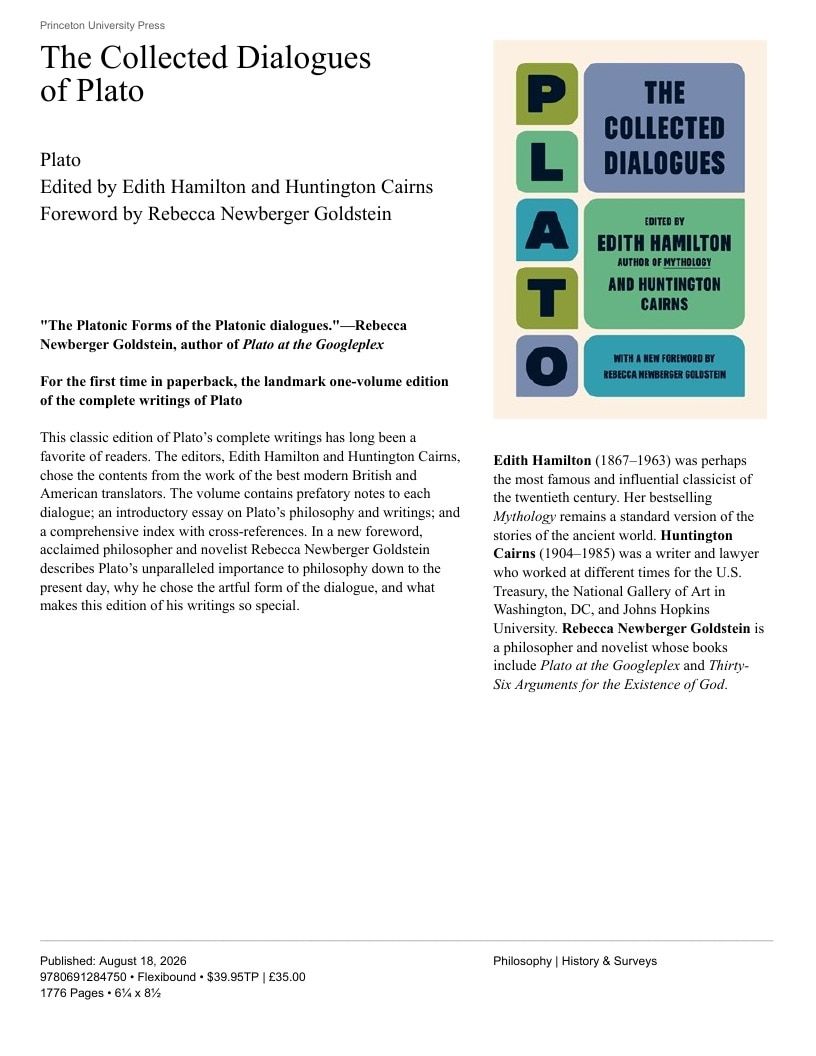 Princeton University Press Fall Book Catalog Weekly Ad January 1 - December 31, 2026