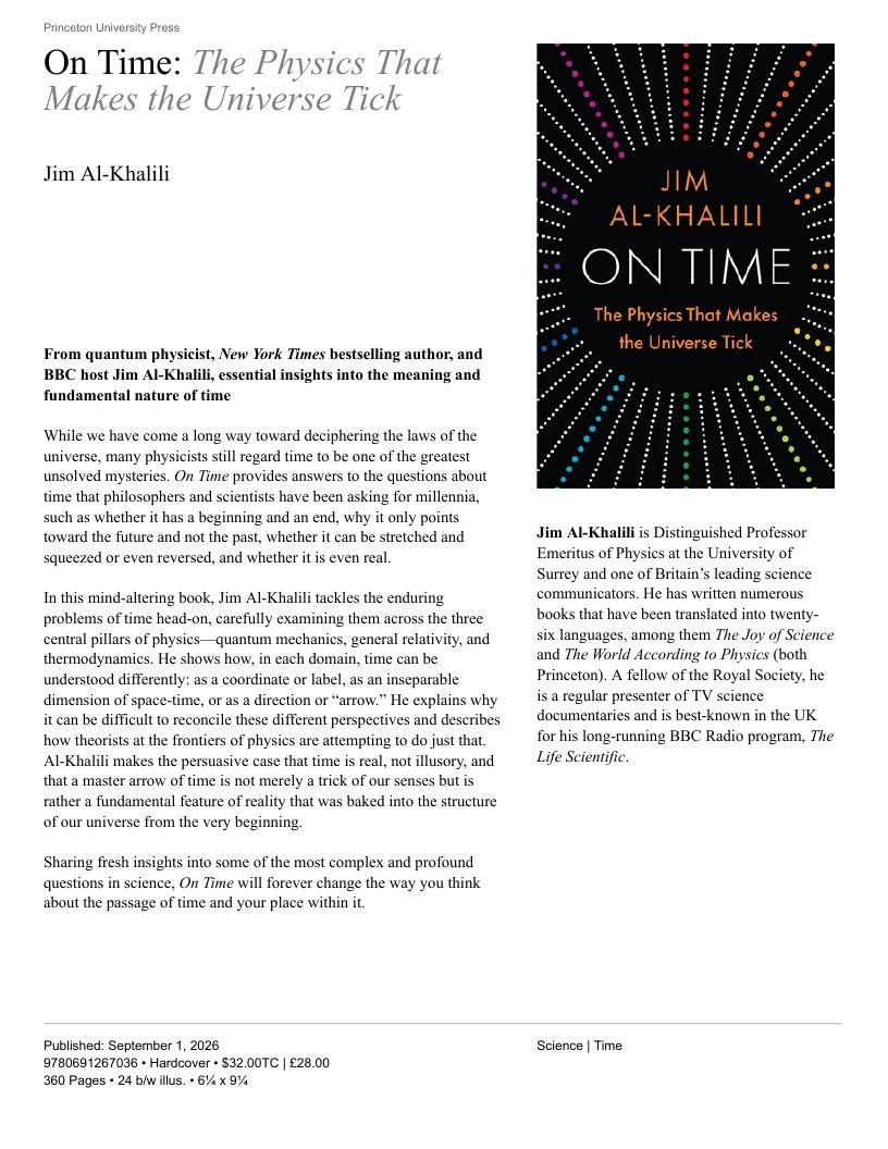 Princeton University Press Fall Book Catalog Weekly Ad January 1 - December 31, 2026