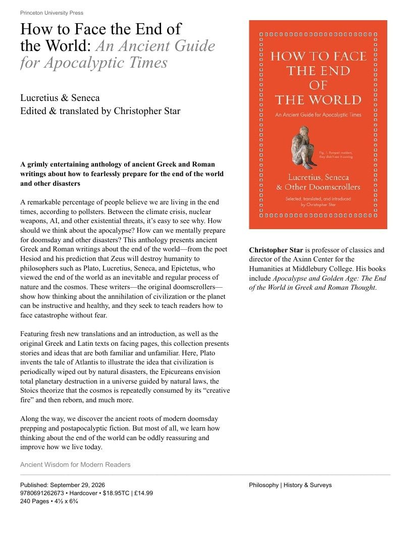 Princeton University Press Fall Book Catalog Weekly Ad January 1 - December 31, 2026
