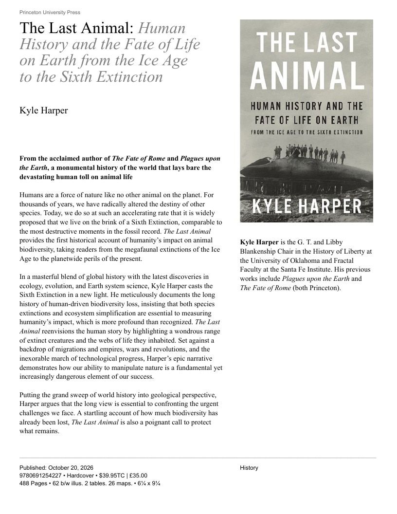 Princeton University Press Fall Book Catalog Weekly Ad January 1 - December 31, 2026