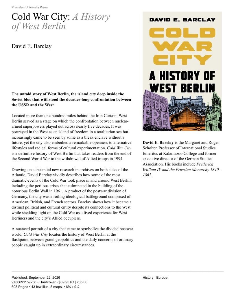 Princeton University Press Fall Book Catalog Weekly Ad January 1 - December 31, 2026