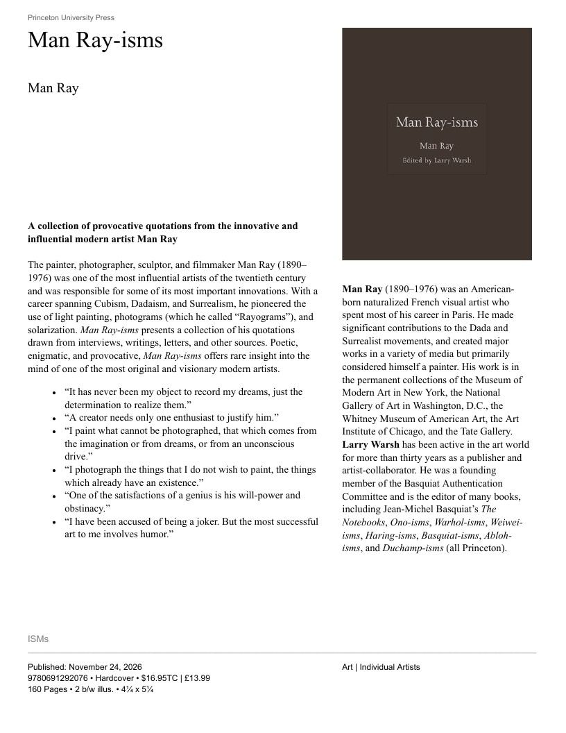 Princeton University Press Fall Book Catalog Weekly Ad January 1 - December 31, 2026