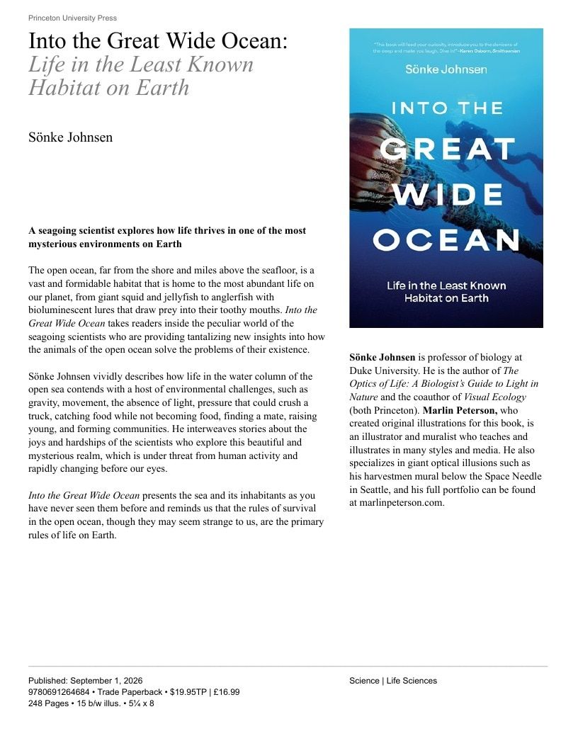 Princeton University Press Fall Book Catalog Weekly Ad January 1 - December 31, 2026