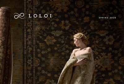 Loloi Spring Rug Catalog Weekly Ad January 1 - December 31, 2026