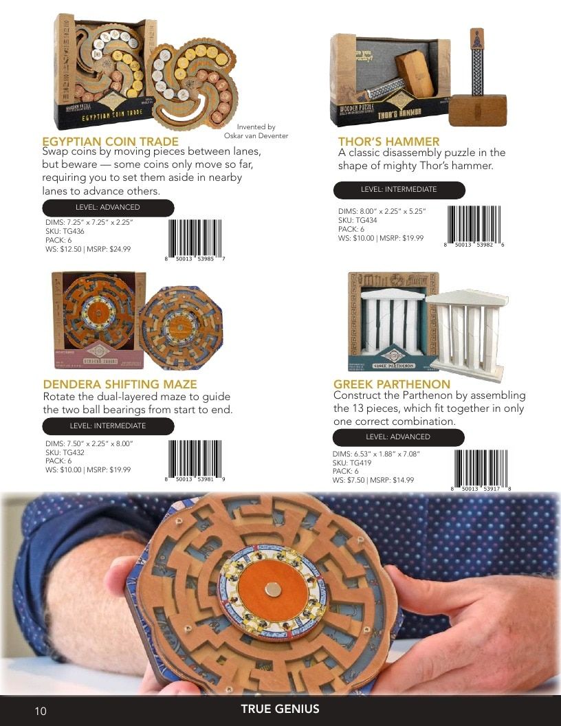 Project Genius Annual Puzzles and Games Catalog Weekly Ad January 1 - December 31, 2026