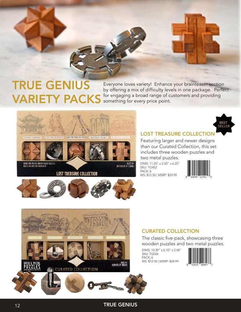 Project Genius Annual Puzzles and Games Catalog Weekly Ad January 1 - December 31, 2026