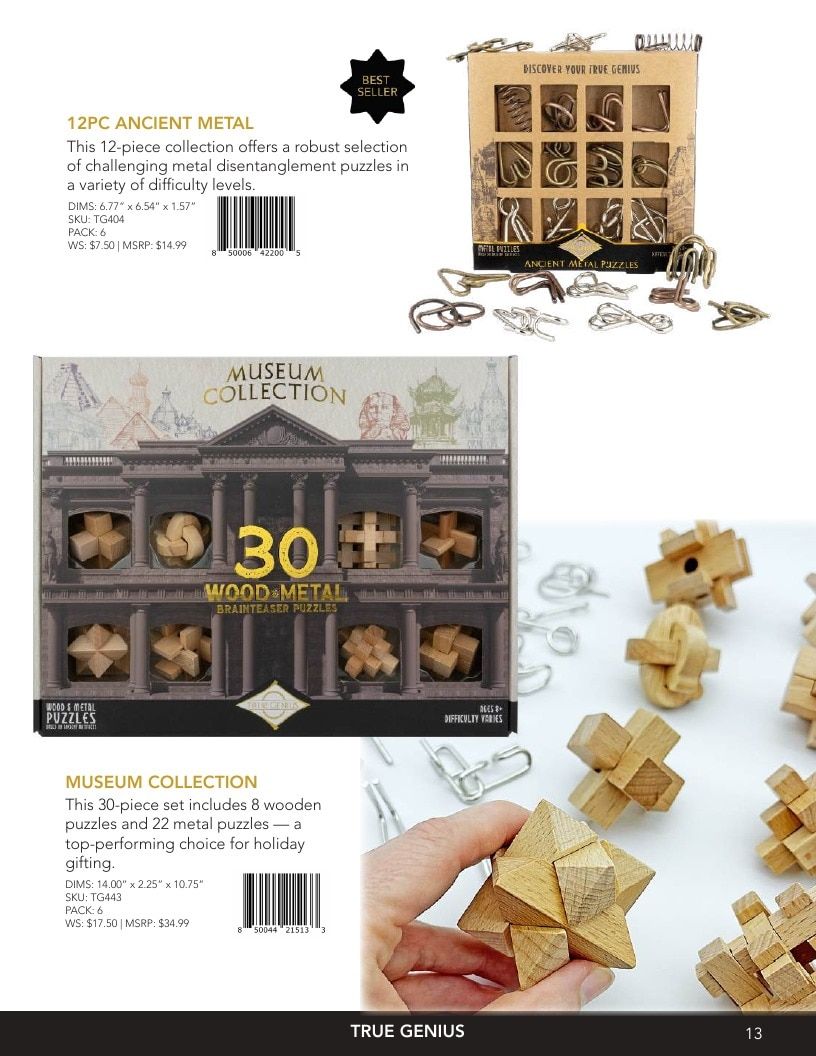 Project Genius Annual Puzzles and Games Catalog Weekly Ad January 1 - December 31, 2026