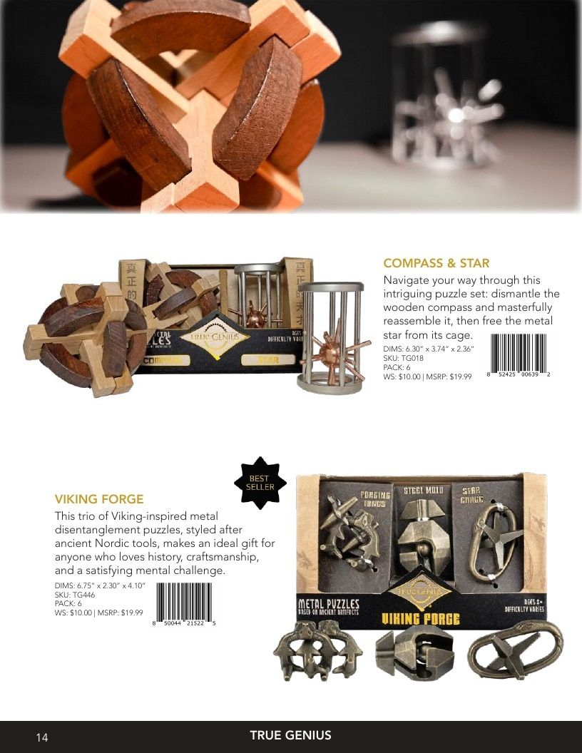 Project Genius Annual Puzzles and Games Catalog Weekly Ad January 1 - December 31, 2026