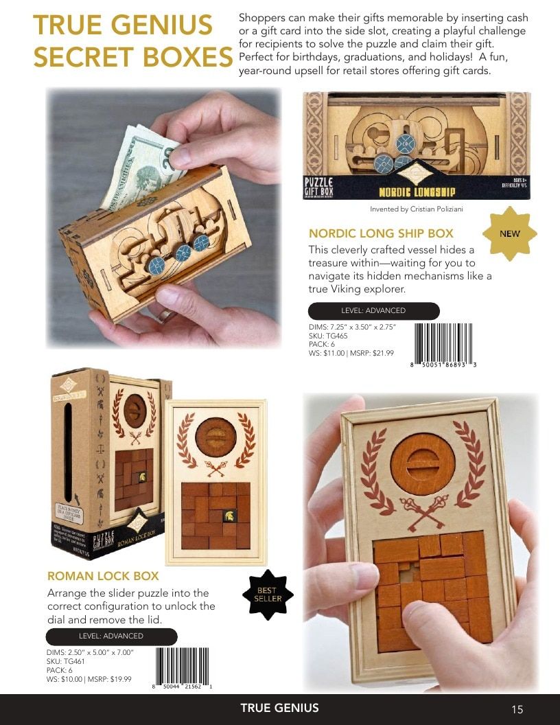 Project Genius Annual Puzzles and Games Catalog Weekly Ad January 1 - December 31, 2026