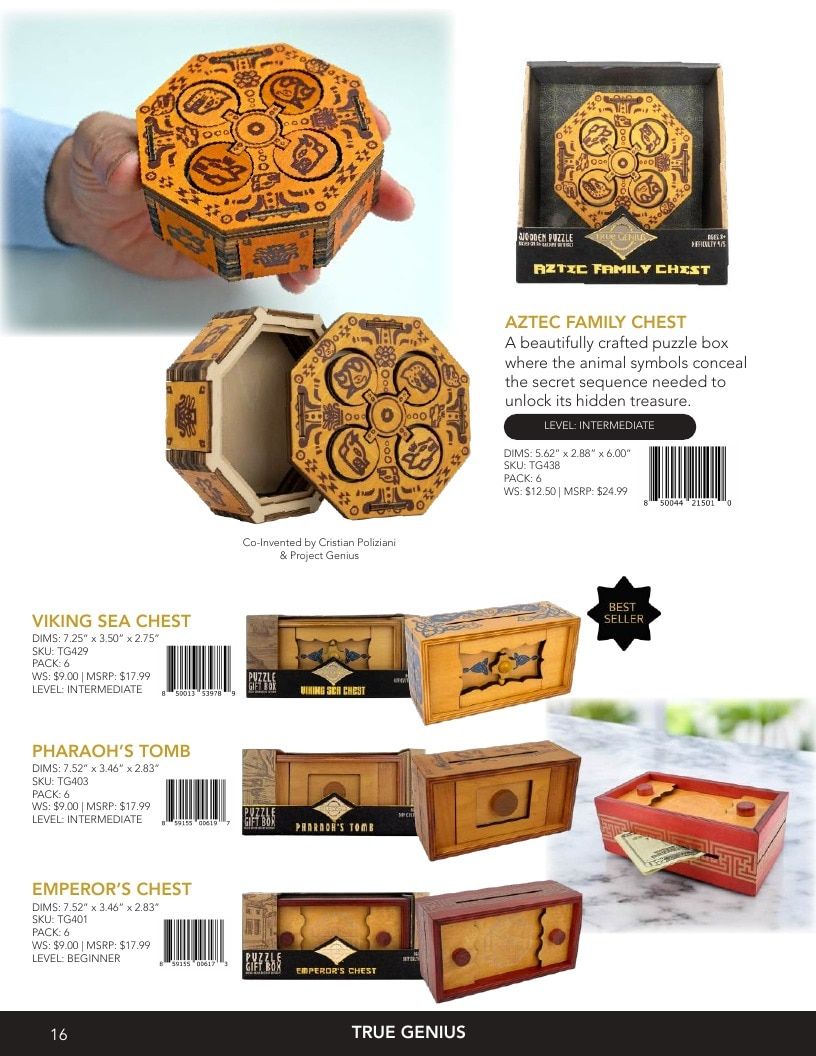 Project Genius Annual Puzzles and Games Catalog Weekly Ad January 1 - December 31, 2026