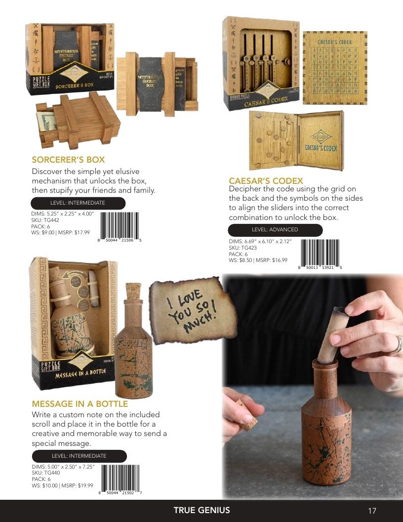 Project Genius Annual Puzzles and Games Catalog Weekly Ad January 1 - December 31, 2026