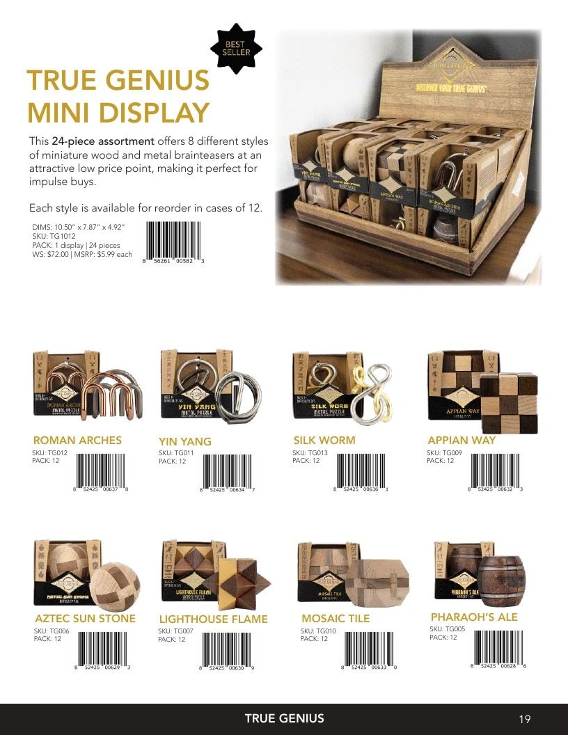 Project Genius Annual Puzzles and Games Catalog Weekly Ad January 1 - December 31, 2026