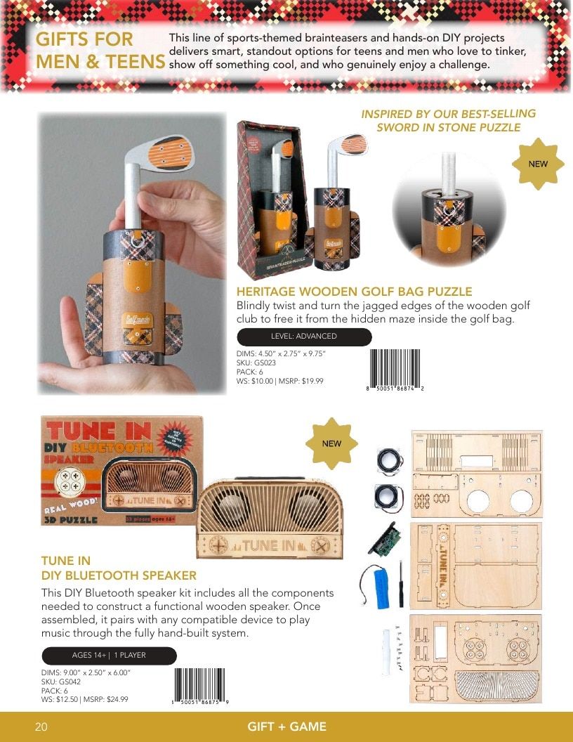 Project Genius Annual Puzzles and Games Catalog Weekly Ad January 1 - December 31, 2026