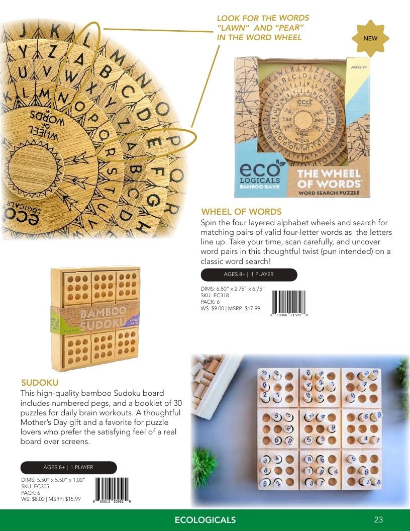 Project Genius Annual Puzzles and Games Catalog Weekly Ad January 1 - December 31, 2026