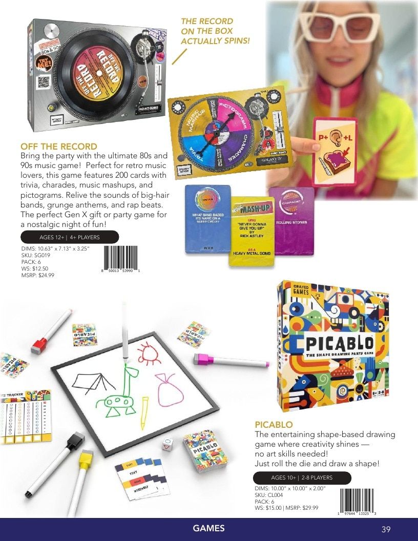 Project Genius Annual Puzzles and Games Catalog Weekly Ad January 1 - December 31, 2026