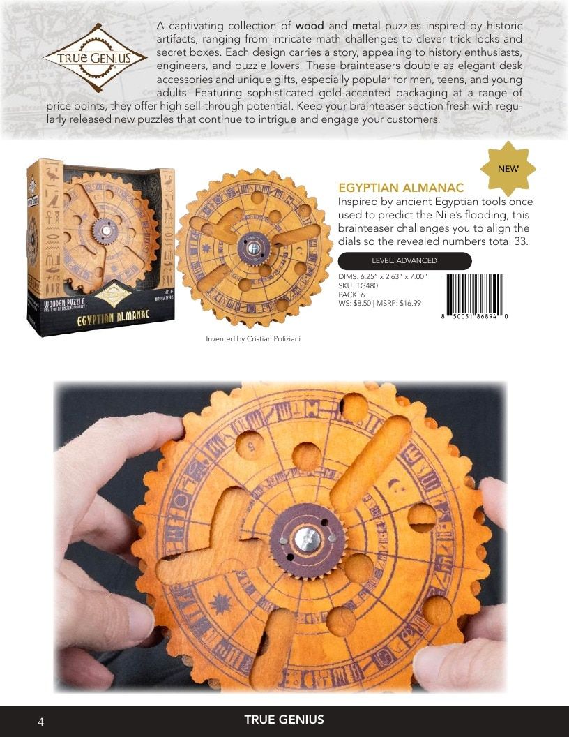 Project Genius Annual Puzzles and Games Catalog Weekly Ad January 1 - December 31, 2026