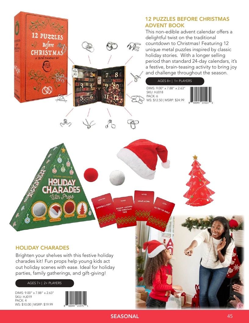Project Genius Annual Puzzles and Games Catalog Weekly Ad January 1 - December 31, 2026