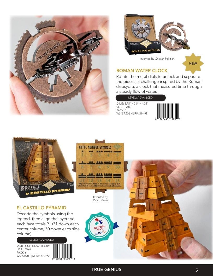 Project Genius Annual Puzzles and Games Catalog Weekly Ad January 1 - December 31, 2026