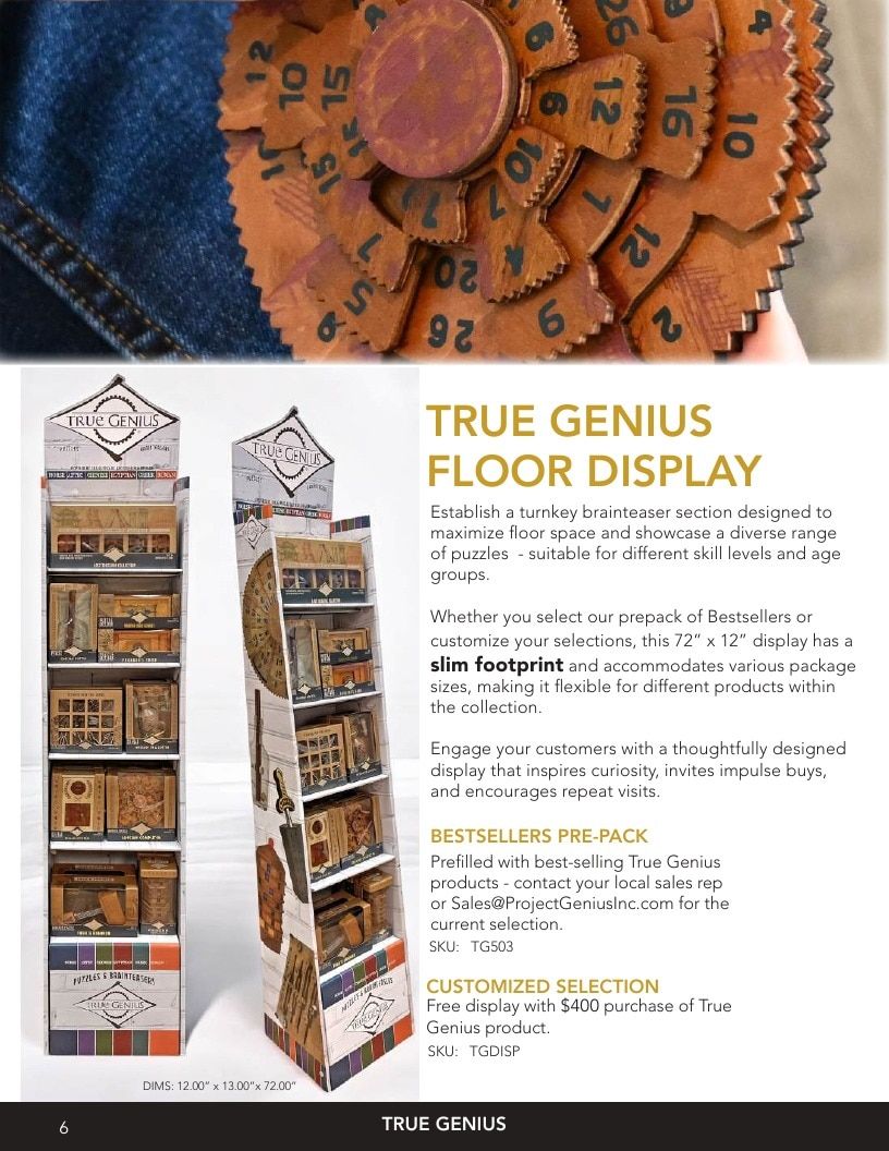 Project Genius Annual Puzzles and Games Catalog Weekly Ad January 1 - December 31, 2026