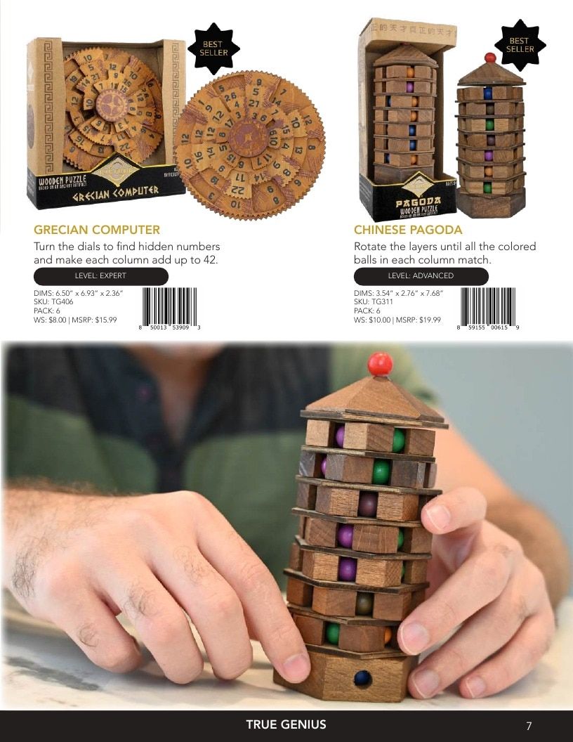 Project Genius Annual Puzzles and Games Catalog Weekly Ad January 1 - December 31, 2026