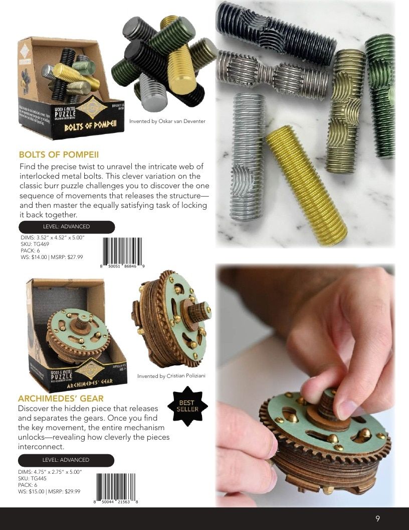 Project Genius Annual Puzzles and Games Catalog Weekly Ad January 1 - December 31, 2026