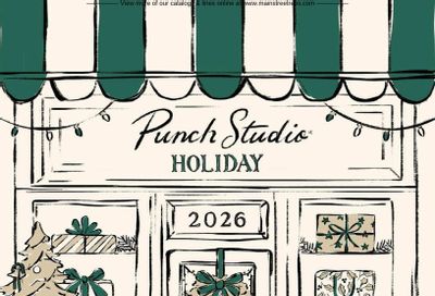 Punch Studio Holiday Gift Wrap Catalog Weekly Ad January 1 - December 31, 2026
