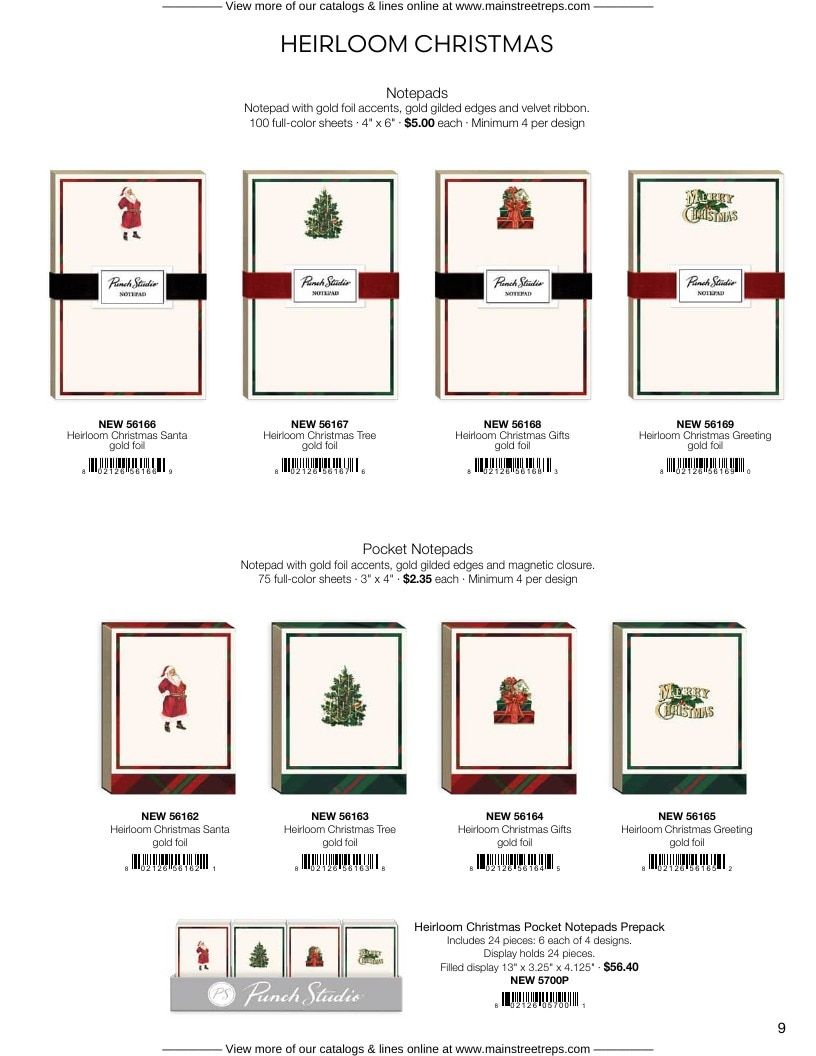 Punch Studio Holiday Gift Wrap Catalog Weekly Ad January 1 - December 31, 2026