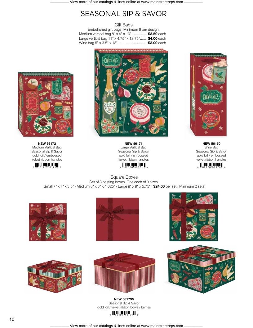 Punch Studio Holiday Gift Wrap Catalog Weekly Ad January 1 - December 31, 2026